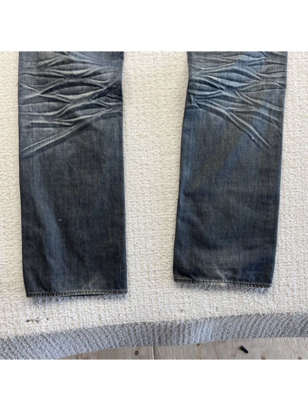 Y2K Projek Raw Spirito Fresco Blue Denim Jeans Men Sz 30 Grunge Alt Bootcut - Picture 11 of 11
